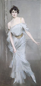 Madame Charles Max 1896 - Giovanni Boldini reproduction oil painting
