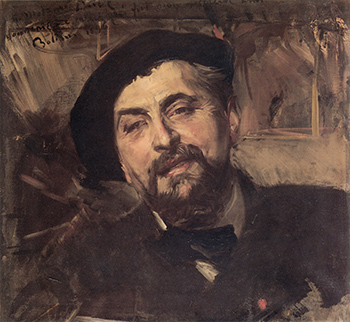 Portrait of the Artist Ernest Ange Duez 1896 - Giovanni Boldini reproduction oil painting