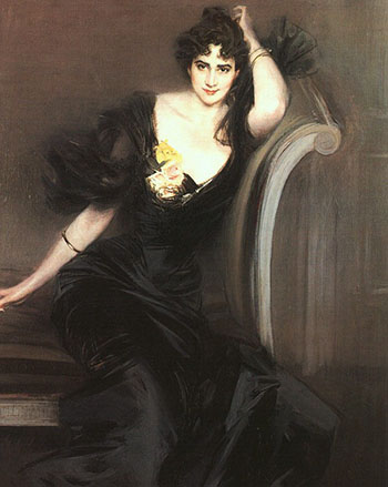 Lady Colin Campbell 1897 - Giovanni Boldini reproduction oil painting