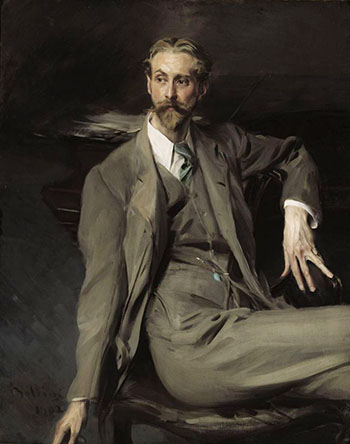 Portrait of the Artist Lawrence Alexander Harrison 1902 - Giovanni Boldini reproduction oil painting