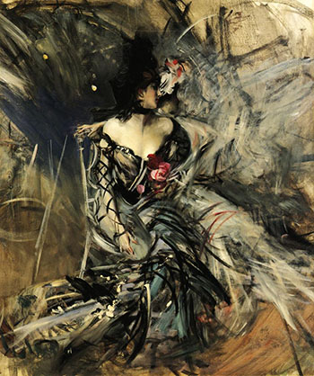 Spanish Dancer at the Moulin Rouge c1905 - Giovanni Boldini reproduction oil painting