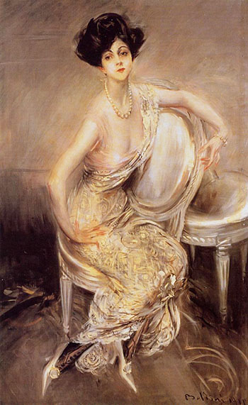 Portrait of Rita de Acosta Lydig 1911 - Giovanni Boldini reproduction oil painting