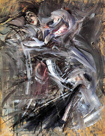 Female Figure 1920 - Giovanni Boldini reproduction oil painting