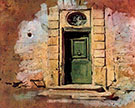 Door in Montmartre - Giovanni Boldini