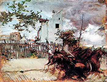 Outskirts of Paris - Giovanni Boldini reproduction oil painting