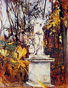 Statue in the Park of Versailles - Giovanni Boldini