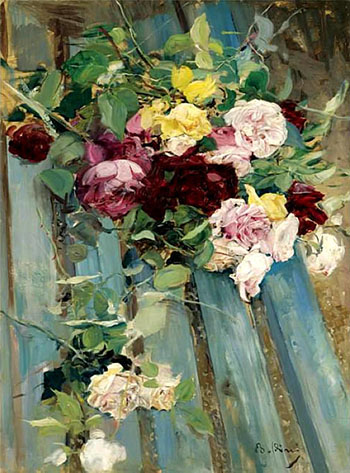 Still Life with Rose - Giovanni Boldini reproduction oil painting