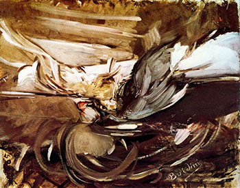 Wild Game in Black - Giovanni Boldini reproduction oil painting
