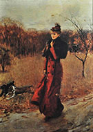 Walking in the Park in Naples - Giovanni Boldini