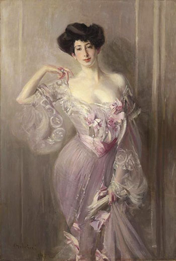 Portrait of Ena Wertheimer - Giovanni Boldini reproduction oil painting