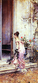 Boldini La Visita - Giovanni Boldini