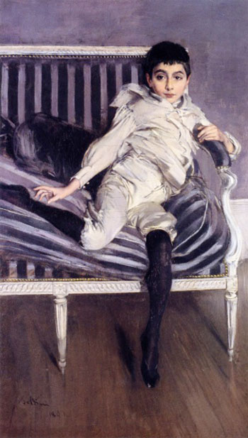 The Young Supercaseaux - Giovanni Boldini reproduction oil painting