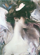 Testa di Giovane - Giovanni Boldini reproduction oil painting