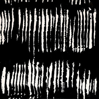 Black & White Lines 2 - Pierre Soulages reproduction oil painting