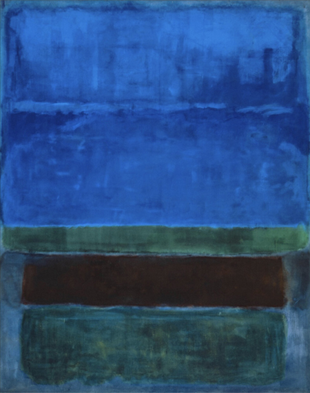 Cobalt Blue - Mark Rothko reproduction oil painting