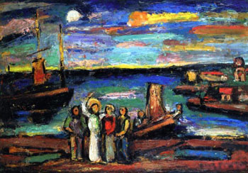 Christ of the Fisherman - George Rouault reproduction oil painting