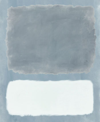 Untitled Blue Gray and White - Mark Rothko reproduction oil painting