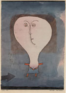 Fright of a Girl 1922 - Paul Klee reproduction oil painting