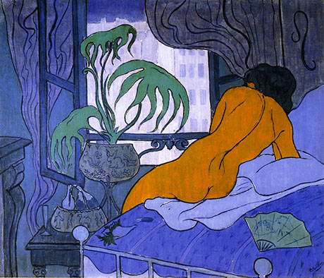 The Blue Room 1891 - Paul Elie Ranson reproduction oil painting