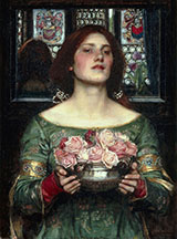 Gather Ye Rosebuds While Ye May 1908 - John William Waterhouse