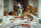 Wright Barker Circe 1900 - John William Waterhouse reproduction oil painting