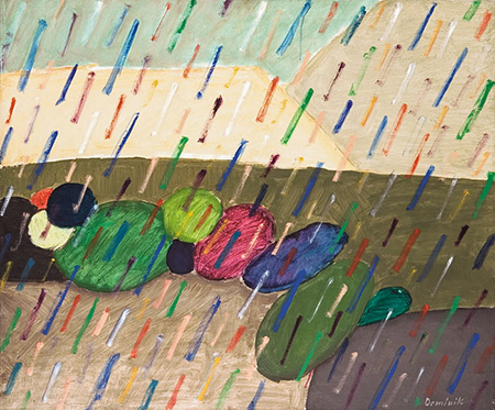 Rain 1991 - Tadeusz Dominik reproduction oil painting