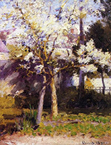 Trees at Gertz 1890 - Robert Vonnoh