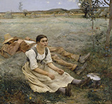 The Haymaking 1877 - Jules Bastien-Lepage