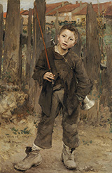 Pas Meche c1882 - Jules Bastien-Lepage reproduction oil painting