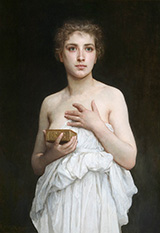 Pandora 1890 - William-Adolphe Bouguereau reproduction oil painting