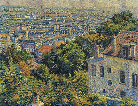 Montmartre 1900 - Maximilien Luce reproduction oil painting