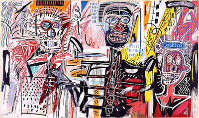 Philistines - Jean-Michel-Basquiat reproduction oil painting