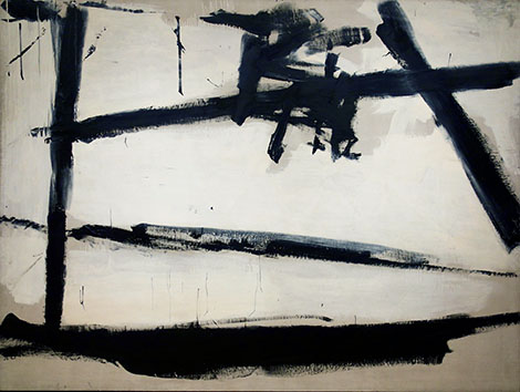 Number 2 1954 - Franz Kline reproduction oil painting