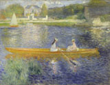 The Skiff aka La Yole 1875 - Pierre Auguste Renoir