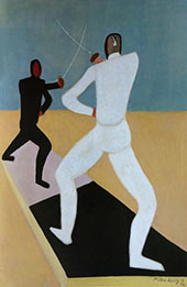 Fencers 1944 - Milton Avery