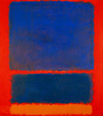 Orange Blue Red 1961 - Mark Rothko reproduction oil painting