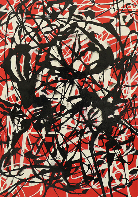 Free Form 1946 - Jackson Pollock reproduction oil painting