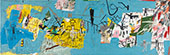 Untitled 1982 L.A. Painting - Jean-Michel-Basquiat