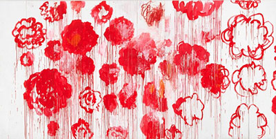 Blooming 01-08 - Cy Twombly reproduction oil painting