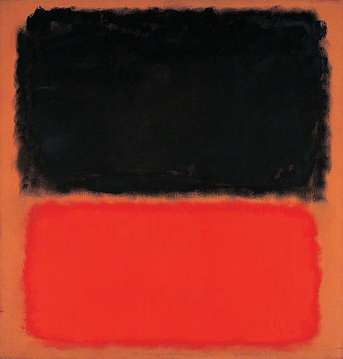 Black, Orange and Red 1962 - Mark Rothko reproduction oil painting