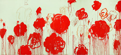 Untitled 06 - Cy Twombly reproduction oil painting