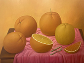 Naranjas - Fernando Botero reproduction oil painting