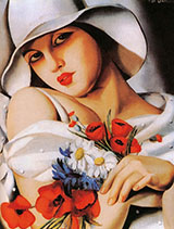 High Summer - Tamara de Lempicka reproduction oil painting