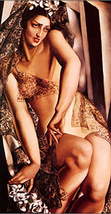 Nana de Herrera - Tamara de Lempicka reproduction oil painting