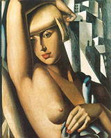 Portrait of Suzy Solidor - Tamara de Lempicka