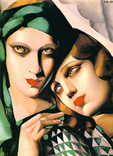 Green Turban - Tamara de Lempicka