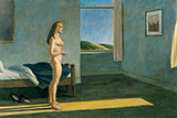 Woman in Sun 1961 - Edward Hopper reproduction oil painting