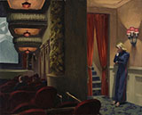 New York Movie 1939 - Edward Hopper reproduction oil painting