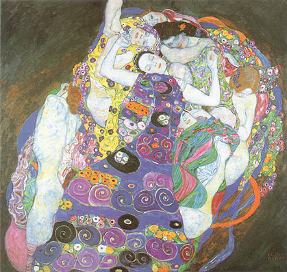 The Virgin (1913) - Gustav Klimt reproduction oil painting