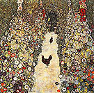 Garden Path with Chickens - Gustav Klimt